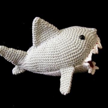 Shark amigurumi pattern