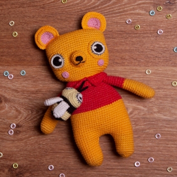 Winnie - Sleep well toy amigurumi pattern by Ds_mouse