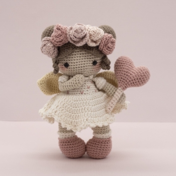 Emma the Love Fairy amigurumi pattern by LittleAquaGirl