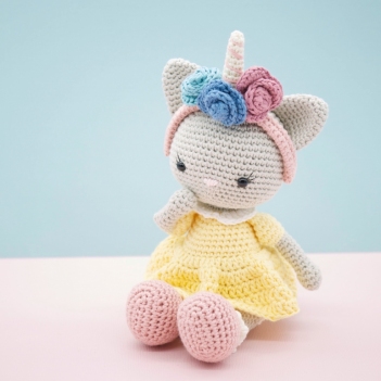 Ming the Kitten amigurumi pattern by LittleAquaGirl