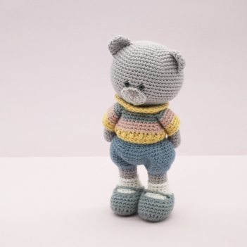 Tuffy the Teddy amigurumi pattern by LittleAquaGirl