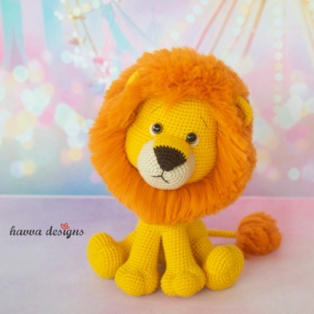 Cute Lion amigurumi pattern by Havva Designs