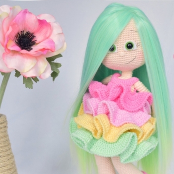  Emily Doll with New Dress  amigurumi pattern by Havva Designs