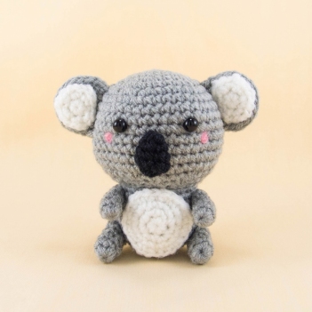 Cute Koala amigurumi pattern by Snacksies Handicraft Corner