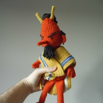 Satan amigurumi pattern by Maffers Toys