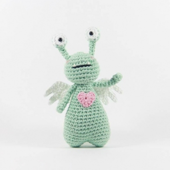 Amor the Monster amigurumi pattern by Little Bear Crochet