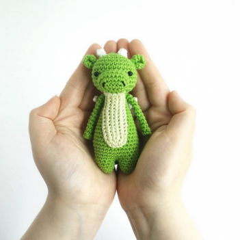 Mini Dragon amigurumi pattern by Little Bear Crochet