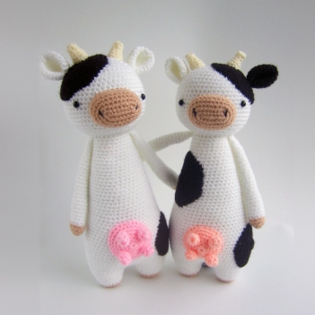 Tall Cow  amigurumi pattern by Little Bear Crochet