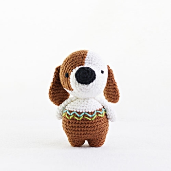 Agustin the Puppy amigurumi pattern by Madelenon