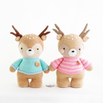 Becca Deer - Base Pattern amigurumi pattern by Madelenon