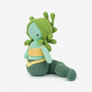 Medusa amigurumi pattern by Madelenon