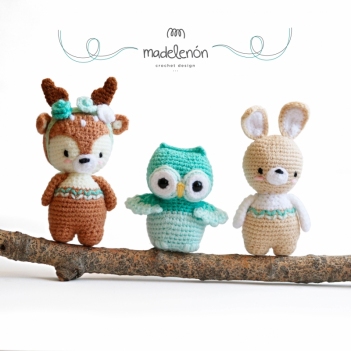 My Forest 2 amigurumi pattern by Madelenon
