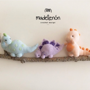 My Jurassic World amigurumi pattern by Madelenon