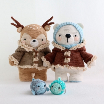 Polar Set amigurumi pattern by Madelenon