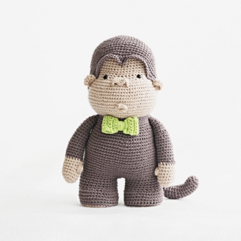 Randy the Monkey amigurumi pattern by Madelenon