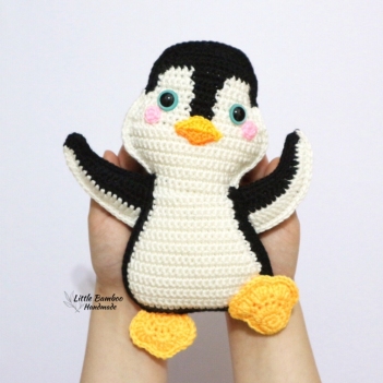 Penguin Ragdoll amigurumi pattern by Little Bamboo Handmade