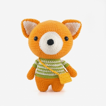 Alexander the Fox amigurumi pattern by DIY Fluffies