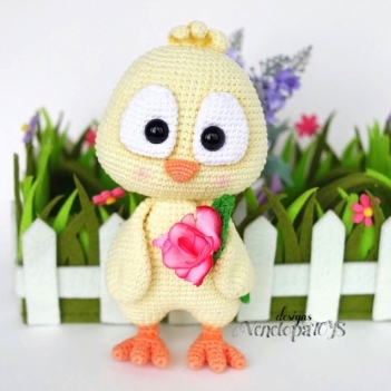 Baby Chick amigurumi pattern by VenelopaTOYS