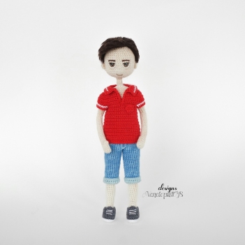 Doll Boy Steve amigurumi pattern by VenelopaTOYS