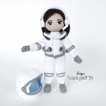 Doll in an Astronaut Costume amigurumi pattern by VenelopaTOYS