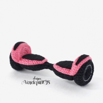 Hoverboard for a doll amigurumi pattern by VenelopaTOYS