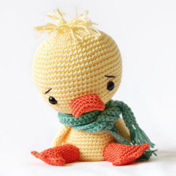 Chico the Duck amigurumi pattern by Pepika