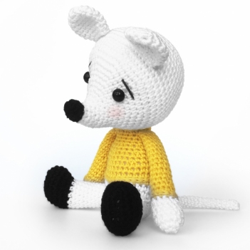 Cooper the Mouse amigurumi pattern by Pepika
