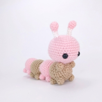 Caity the Caterpillar amigurumi pattern by Theresas Crochet Shop