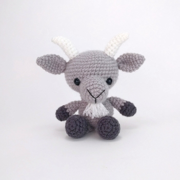 Gordon the Goat amigurumi pattern by Theresas Crochet Shop