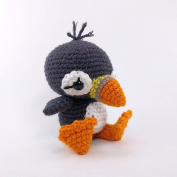Paavo the Puffin amigurumi pattern by Theresas Crochet Shop