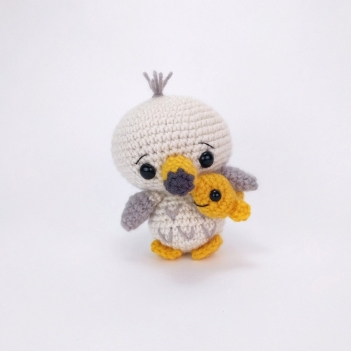 Sanders the Seagull amigurumi pattern by Theresas Crochet Shop