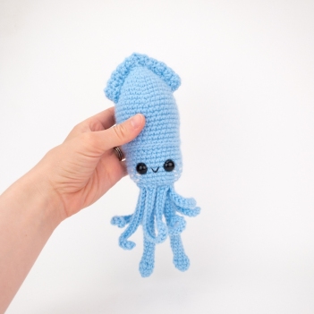 Seymour the Squid amigurumi pattern by Theresas Crochet Shop