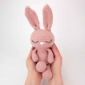 Sissy the Snuggly Bunny amigurumi pattern by Theresas Crochet Shop