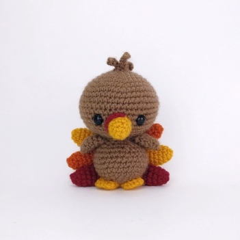 Terrence the Turkey amigurumi pattern by Theresas Crochet Shop