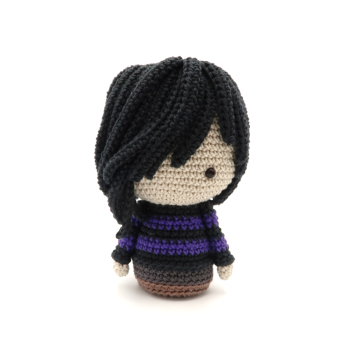 Emo boy amigurumi pattern by RoKiKi