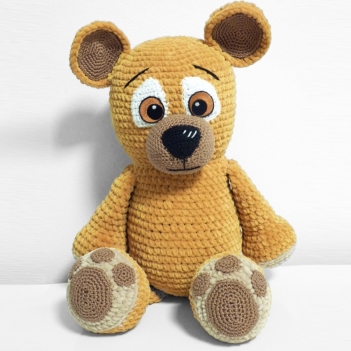 Bear Barney amigurumi pattern by SKatieDes