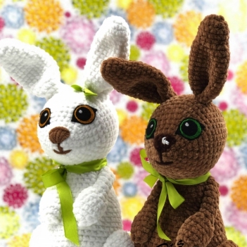 Easter Bunny amigurumi pattern by SKatieDes