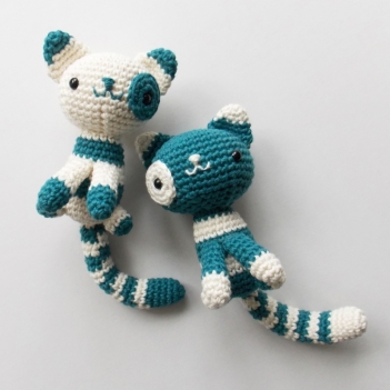 Cookie The Cat amigurumi pattern by Irene Strange