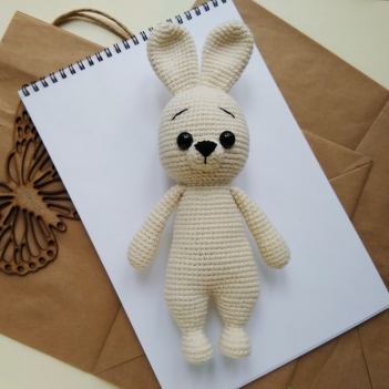 Mika the Bunny amigurumi pattern by Nelly Handmade