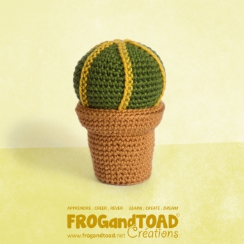 Cactus - Mother in law's cushion amigurumi pattern by FROGandTOAD Creations