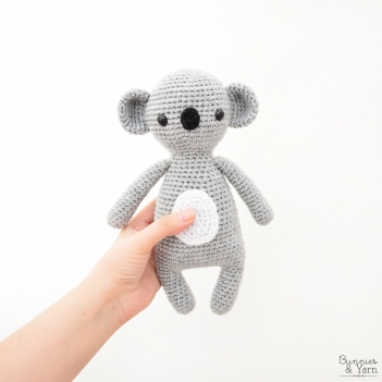 Sweet Koala amigurumi pattern by Bunnies and Yarn