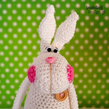 Easter bunny Eda amigurumi pattern by VendulkaM