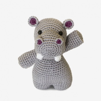Fizz the hippo amigurumi pattern by Mi fil mi calin