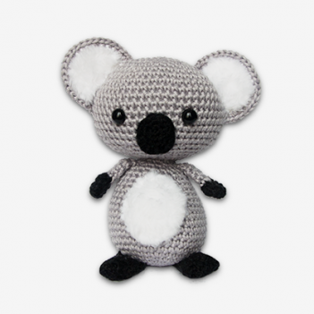 Koaki the koala baby amigurumi pattern by Mi fil mi calin