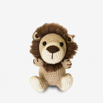 Trub the lion amigurumi pattern by Mi fil mi calin