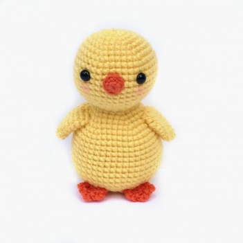 Chick amigurumi pattern by Crochet to Play