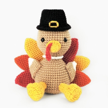 Thanksgiving Turkey amigurumi pattern by Crochet to Play