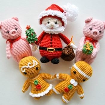 Christmas Decoration 2 amigurumi pattern by RNata