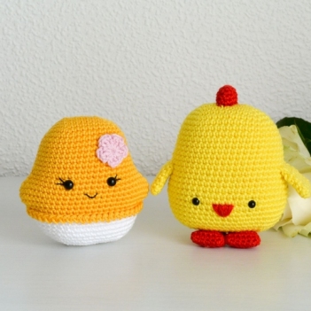 Easter Chick and Egg amigurumi pattern