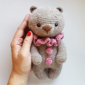 Tilda the little bear  amigurumi pattern by Amalou Designs